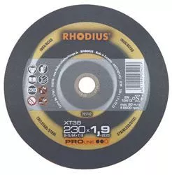 Disco da taglio Rhodius 230x1,9 Inox XT38